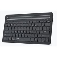 RAPOO XK100 Bluetooth Wireless Keyboard - Switch Between Multiple Devices Computer Tablet and SmartPhone