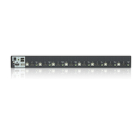 Aten Desktop KVM Switch 8 Port Single Display HDMI w  Audio 2x Custom KVM Cables Included Cascadable Up to 512 Computers via 3 Levels Multi Display