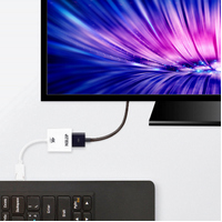 Aten VanCryst VC986B DisplayPort to True 4K HDMI Active Adapter. Supports Audio and AMD Eyefinity Technology for Multi-Screen setup