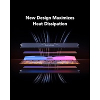 Lexar LD5U24G76C38BR-RGD ARES 2nd Gen U-DIMM DDR5 7600 48GB Kit (24GB2), CL38,  RGB Black,  dual pack