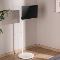 Brateck Mobile Spring assisted Display Floor Stand Fit Most 17 inch-35 inch Monitor Up to 10kg per screen VESA 75x75 100x100