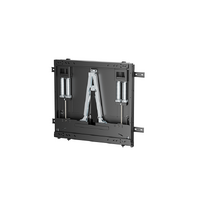Brateck Manual Height-Adjustable Display Wall Mount for most 75 ft-90 ft TVs Weight Capacity: 60~90kg, VESA Compatible: 200x200 up to 800x600 Black(LS