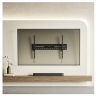 Brateck KL38-69T Large-Screen Large Tilt TV Wall Mount, Fit Screen Size: 43 ft-100 ft Up to 75 KG, Fine Texture Black, 85x938x625mm (new)