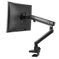 Brateck Single Monitor Aluminium Slim Mechanical Spring Monitor Arm Fit Most 17 inch-32 inch Monitor Up to 8kg per screen VESA 75x75 100x100
