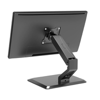 Brateck Single Touch Screen Monitor Desk Stand FitMost 17 inch-32 inch Screen Sizes Up to 10kg per screen VESA 75x75 100x100