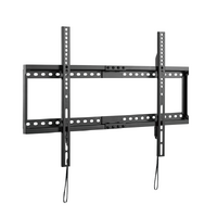 Brateck Fixed TV Wall Mount For 37 ft-80 ft up to 75KG, VESA Compatible: 150x100,200x100,150x150,200x200,300x200,200x400,600x300,600x400 Black