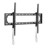 BrateckAffordable Heavy-Duty Tilt TV Wall Mount For 60~120 Fit Curved TV up to 120KG, VESA 50x50 up to 900x600 Fine Texture Black