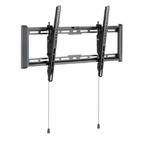 BrateckUltra-Slim and Heavy-Duty TV Wall Mount For 37 ft-80 ft up to 75KG, VESA : 200x200,300x200,400x200,300x300,400x300,400x400,600x400 Matte Black
