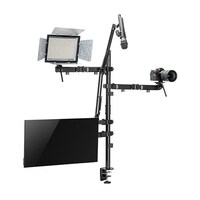 Brateck Single-Monitor All-in-One Studio Setup Desktop Mount Fix 17 inch-32 inch Up to 9kg