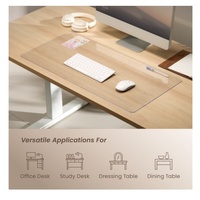 Brateck MP10-18 800mmx400mm Clear Desk Pad, for office desks, study desks, dressing tables, and dining table