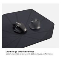 Brateck MP10-5M 900mmx400mm Gaming Desk Pad, Level up the gaming experience, Anti-Slip Backing