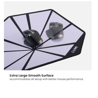Brateck MP10-6M 900mmx400mm Gaming Desk Pad, Level up the gaming experience, Anti-Slip Backing