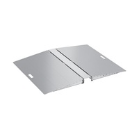 Brateck Two-Sided Aluminum Wheelchair Threshold Ramp