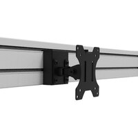 Brateck Slatwall Pivot Monitor Mount for 13 inch-27 inch Up to 6.5kg Screen 