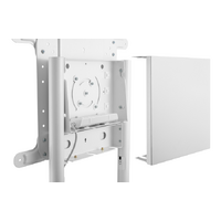 Brateck Rotating Mobile Stand for Interactive Display Fit 37 ft-70 ft  Up to 70kg- VESA: 200x200,400x200,300x300,600x200,350x350,400x400,600x400 White