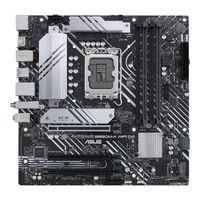 ASUS B660M PRIME B660M-A WIFI D4 Intel LGA 1700 mATX Motherboard PCIe 4.0, 2xM.2, Intel 1Gb Ethernet, Intel WiFi 6, DP, 2xHDMI