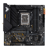 ASUS B660M TUF GAMING B660M-PLUS WIFI D4 Intel LGA 1700 mATX Motherboard PCIe 5.0 DDR4, 2xPCIe4.0 M.2 Slots With Flexible Heatsink, WiFi 6, Aura Sync