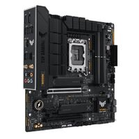 ASUS B760M TUF GAMING B760M-PLUS WIFI II Intel LGA1700 mATX Motherboard 192GB 4xDDR5 1 x PCIe 5.0 x16 slot 3 x M.2 slots4 x SATA1xHDMI 1xDP