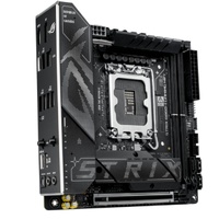ASUS ROG STRIX B860-I GAMING WIFI LGA1851 Mini-ITX Motherboard 128GB, 2x DDR5, 1 x PCIe 5.0,  2 x M.2 slots,  4 x SATA, WiFi 7, 1 x HDMI, 1 x DP