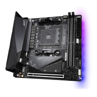 Gigabyte B550 I AORUS PRO AX AMD Ryzen M-ITX Motherboard 2xDDR4 4xSATA 2xM.2 LAN RAID WIFI6 BT 1xPCIEx16 DP HDMI 4xUSB3.2 USB-C