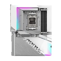Gigabyte B650E AORUS STEALTH ICE AMD AM5 ATX Motherboard 4x DDR5~256GB,1x PCIe x16, 3x M.2, 4x SATA 6, 8x USB 3.2, 1x USB-C, 4x USB 2.0