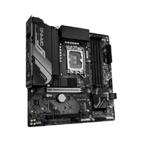 Gigabyte B760M GAMING X WIFI6E GEN5, Intel LGA 1700 m-ATX Motherboard, 4x DDR5 ~256GB, 2x PCI-E x16, 2x M.2, 4x SATA, 6x USB 3.2, 9x USB 2.0
