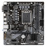 Gigabyte H610M H V2 DDR4 1.0 LGA 1700 mATX Motherboard 2x DDR4 ~64GB 1x PCI-E x16 1x PCI-E x1 1x M.2 4x SATA 2x USB 3.2 4x USB 2.0