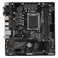 Gigabyte H610M S2H V2 DDR4 1.0 Intel LGA 1700 mATX Motherboard, 2x DDR4 ~64GB, 1x PCI x16=, 1x PCI=E x1, 1x M.2, 4x SATA, 2x USB3.2, 4x USB 2