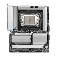 Gigabyte TRX50 AERO D AMD Ryzen Motherboard 4x DDR5~256GB,2x PCIe x16 slots, 4x M.2, 8x SATA 6Gb s connectors, 11x USB 3.2, 4x USB2.0, 2x