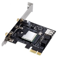 Gigabyte WBAX2400R WiFi 6 PCIe Adapter 2.4GHz 5GHz 6GHz bands IEEE 802.11.acR2ax Bluetooth 5.3 MU-MIMO PCI-E x1