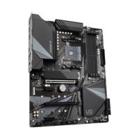 Gigabyte X570S UD AMD Ryzen AM4 ATX Motherboard, 4x DDR4 ~128GB, 2x PCI-E x16, 2x PCI-E x1, 3x M.2, 6x SATA3, RAID 0/1/10, 1x USB-C, 5x USB 3.2