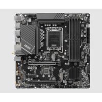 MSI PRO B760M A WIFI ATX Motherboard, 4x DDR5~256GB, 2x HDMI,  2x PCI-E x 16, 2x M.2, 4x SATA, 6x USB 2.0  1 USBx C