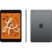 Apple iPad Mini (5th Generation) 7.9' Wi-Fi + Cellular 64GB - Space Grey (MUX52X/A), A12 Chip, 8MP, 4G, Lightning, 10 Hr, 1Yr, DEP-NO