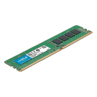 Crucial 16GB (1x16GB) DDR4 UDIMM 2400MHz CL17 Single Stick Desktop PC Memory RAM