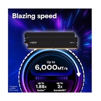 Crucial Pro 64GB (1x64GB) DDR5 UDIMM 5600MHz CL46 Desktop PC Memory