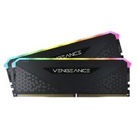 Corsair Vengeance RGB RS 32GB (4x8GB) DDR4 3600MHz C18 18-22-22-42 Black Heatspreader Desktop Gaming Memory EOL - Alternative MECMD4-VRGBRS4X836