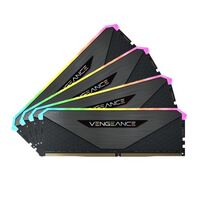 Corsair Vengeance RGB RT 128GB (4x32GB) DDR4 3600MHz C18 18-22-22-42 Black Heatspreader Desktop Gaming Memory for AMD Threadripper