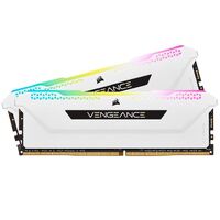 Corsair Vengeance RGB PRO SL 32GB (2x16GB) DDR4 3600Mhz C18 White Heatspreader Desktop Gaming Memory