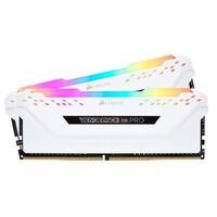 Corsair Vengeance RGB PRO SL 16GB (2x8GB) DDR4 3600Mhz C18 White Heatspreader Desktop Gaming Memory