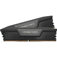 Corsair VENGEANCE 128GB (2x64GB) DDR5 DRAM 6000MT s CL40 Memory Kit  Black