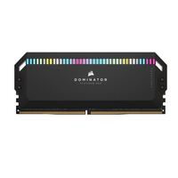 Corsair Dominator Platinum RGB 64GB (2x32GB) DDR5 UDIMM 5200Mhz C40 1.25V Black Desktop PC Gaming Memory