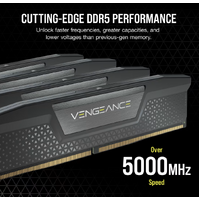Corsair VENGEANCE RGB 192GB (4x48GB) DDR5 DRAM 5200MT s CL38 Memory Kit  Black optimized for Intel motherboards
