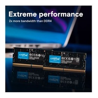 Crucial 128GB (2x64GB) DDR5 SODIMM 5600MHz CL46 Desktop PC Memory