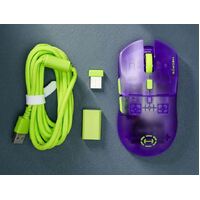 Edifier G3M Pro Tri-Mode Wireless Gaming Mouse -Transparent Purple 26000 DPI 70 hours battery lifespan Three-Way Wireless Connectivity