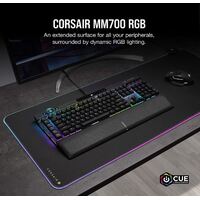 Corsair MM700 RGB POLARIS - ICUE Dynamic Three Zone RGB Low friction micro-texture surface for Ultimate Gaming Setup.930mm x 400mm x 4mm Mousemat