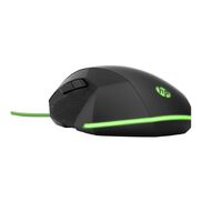 HP Pavilion 200 Gaming Mouse - USB Optical Sensor 3200 DPI 12 RGB Modes 5 Customizable Buttons Ergonomic Comfort Light Weight 120g for Laptop PC Mac