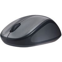 Logitech M235 Wireless Mouse Grey Contoured design Glossy Comfort Grip Advanced Optical Tracking 1-year battery life
