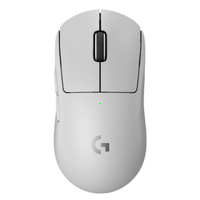 Logitech PRO X SUPERLIGHT 2 LIGHTSPEED Wireless Gaming Mouse  100 – 32,000 dpi  HYBRID OPTICAL X MECHANICAL WHITE