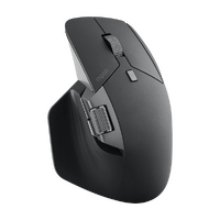 RAPOO MT760L BLACK Multi-mode Wireless Mouse -Switch between Bluetooth 3.0 5.0 and 2.4G -adjust DPI from 600 to 3200