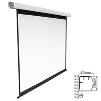 Brateck Standard Electric Projector Screen - 100 inch 2.0x1.5m (4:3 ratio) with Remote Control 